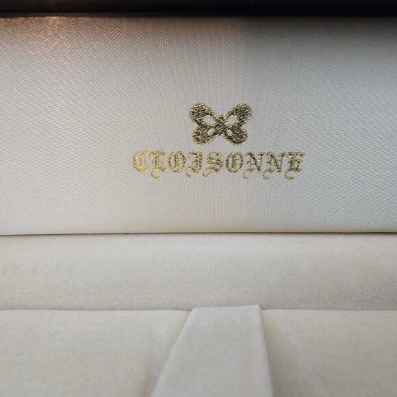 Vintage Cloisonne Pen & Letter Opener Refillable Set in Original Box NIB - Picture 3 of 5